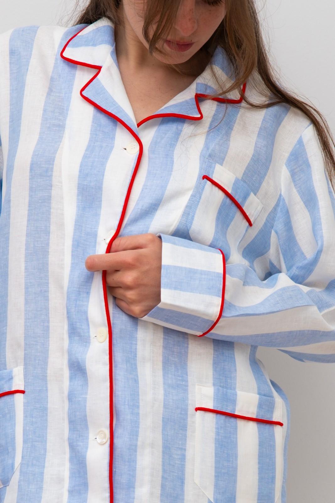 COMPLETO DONNA LINO PAPPARDELLA AZZURRA PROFILO ROSSO CODIPAP AZZCOR SILVIA SCALMANA 