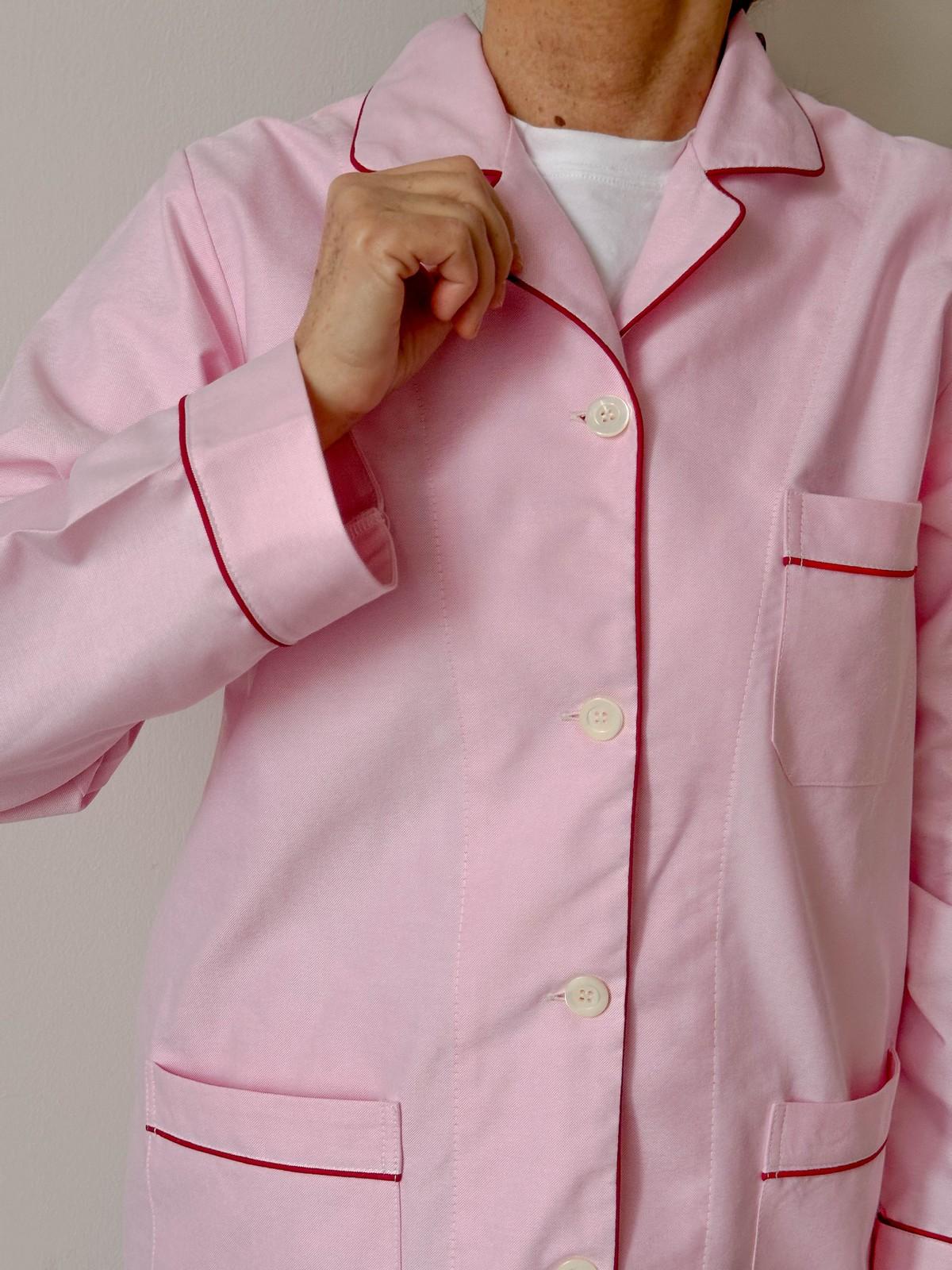 COMPLETO DONNA OXFORD ROSA PROFILO BORDEAUX CODOUNI RSABRD SILVIA SCALMANA 