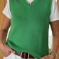 GILET DONNA COTONE VERDE