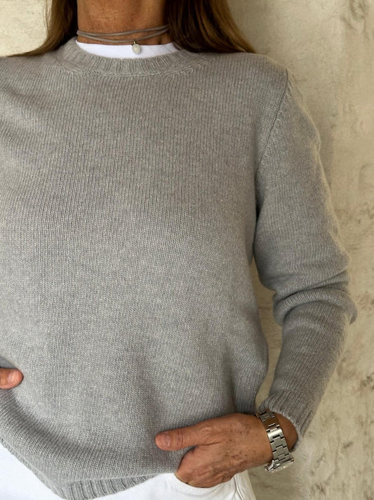 GOLF GIROCOLLO DONNA LANA GRIGIO GIRTDL GRIGIO SILVIA SCALMANA 