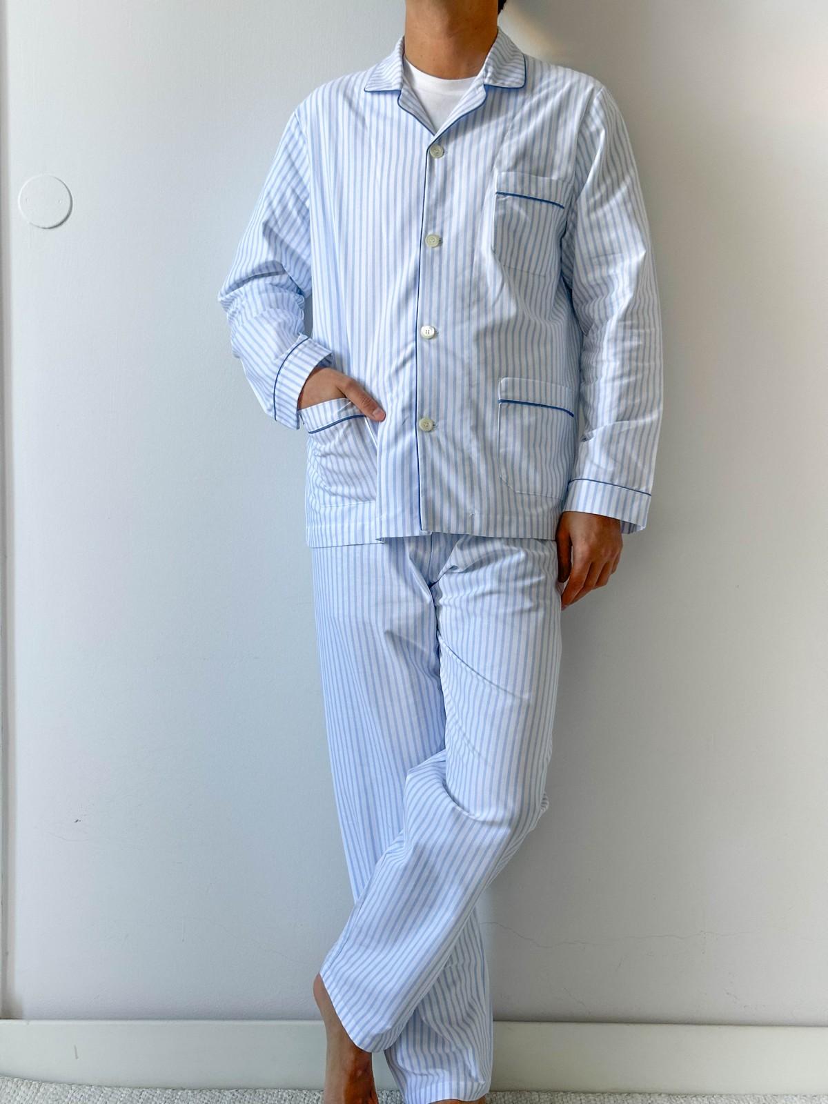 COMPLETO UOMO BASTONCINO AZZURRO COUFBAS AZZAZO SILVIA SCALMANA 