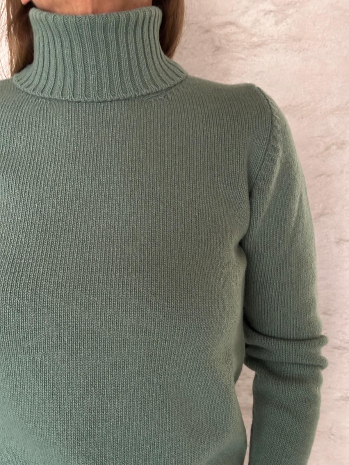 GOLF COLLO ALTO DONNA SALVIA CALT SALVIA SILVIA SCALMANA 