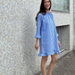 ABITINO QUADRO BLU/BIANCO ABDPQDR BLU SILVIA SCALMANA 