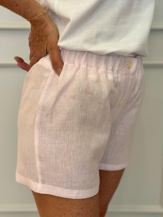 SHORTS DONNA LINO ROSA SHDIUNI RSA SILVIA SCALMANA 