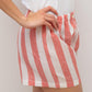SHORTS LINO PAPPARDELLA CORALLO SHDIPAP COR SILVIA SCALMANA 