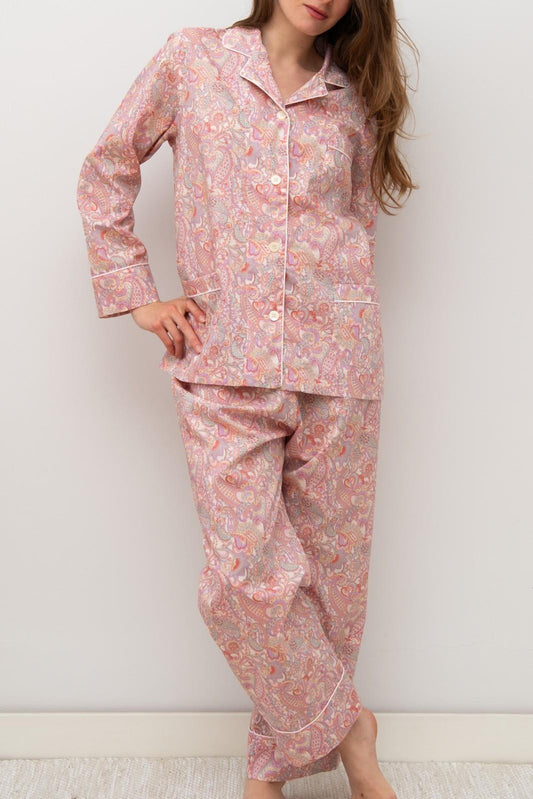 COMPLETO DONNA LIBERTY MR PAISLEY ROSA CODL MRPAISLEYROSA SILVIA SCALMANA 