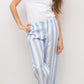 PANTALONI LINO PAPPARDELLA AZZURRA PADIPAP AZZ SILVIA SCALMANA 