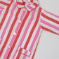 TUTINA POPELINE TAGLIATELLA MISTA FRAGOLA/ROSSO PROFILO ROSA TUBPRSA ROSRSA SILVIA SCALMANA 