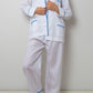 COMPLETO DONNA LINO UNITO BIANCO PROFILO BLUETTE CODIUNI BIABLU SILVIA SCALMANA 