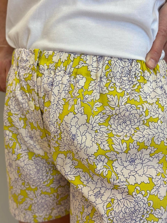 SHORTS LIBERTY DONNA "COSTUME" GIALLO SHDL COSTUMEGIALLO SILVIA SCALMANA 