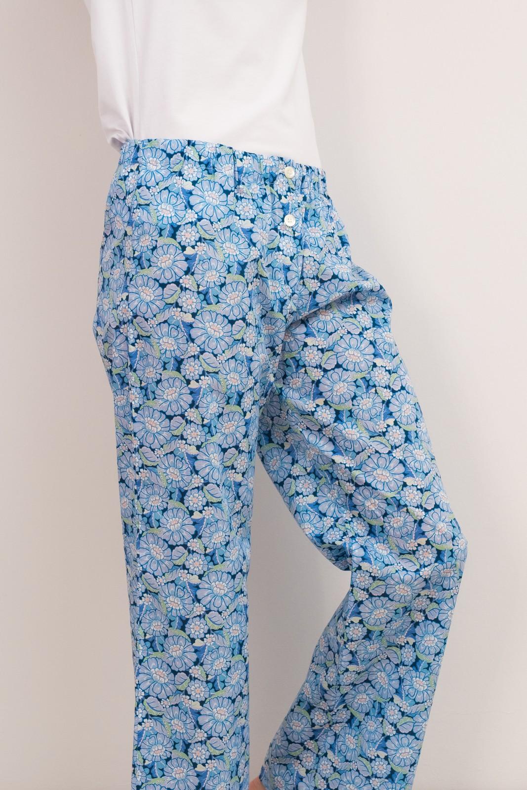 PANTALONI LIBERTY DONNA CLIFFORD STREET AZZURRO PADL CLIFFORDAZZURRO SILVIA SCALMANA 