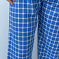 PANTALONI UOMO FINESTRATO FONDO BLUETTE PAUFFIN BLU SILVIA SCALMANA 