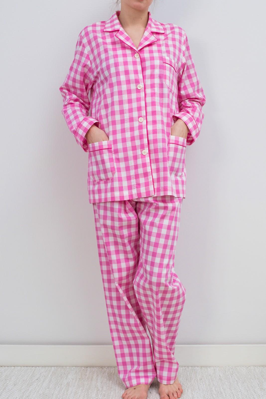 COMPLETO DONNA QUADRONE FRAGOLA PROFILO LAMPONE CODPQDR FRGLAM SILVIA SCALMANA 