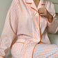 WOMEN'S ORANGE WINDOW PAJAMAS