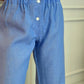 PANTALONI DONNA LINO AZZURRO PADIUNI AZZ SILVIA SCALMANA 