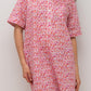 CAMICIA DA NOTTE LIBERTY MANICHE CORTE GEORGIE NCDL GEORGIEROSA SILVIA SCALMANA 