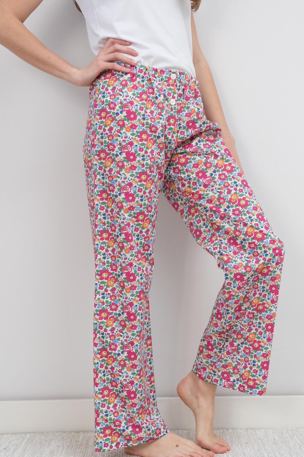 PANTALONI LIBERTY DONNA BETSY FUXIA PADL BETSYFUXIA SILVIA SCALMANA 